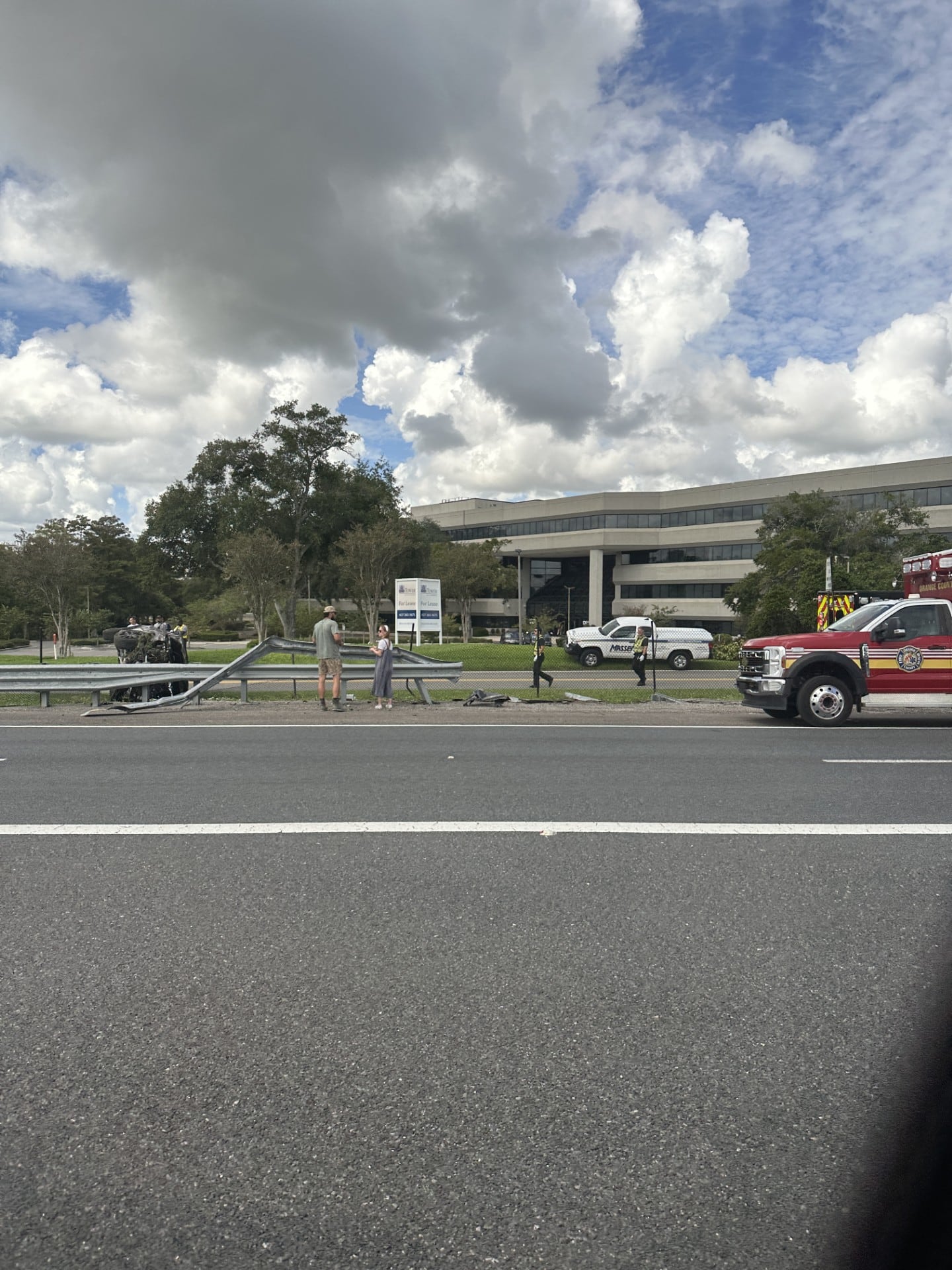 FHP investigates two-vehicle crash on I-4 in Orange County